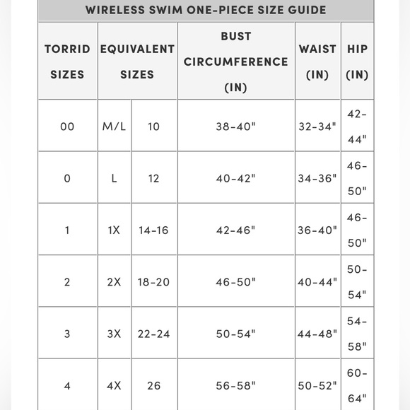 NWT Torrid Wireless Multi Way Bust Tie One Piece Swimsuit - Picture 7 of 12